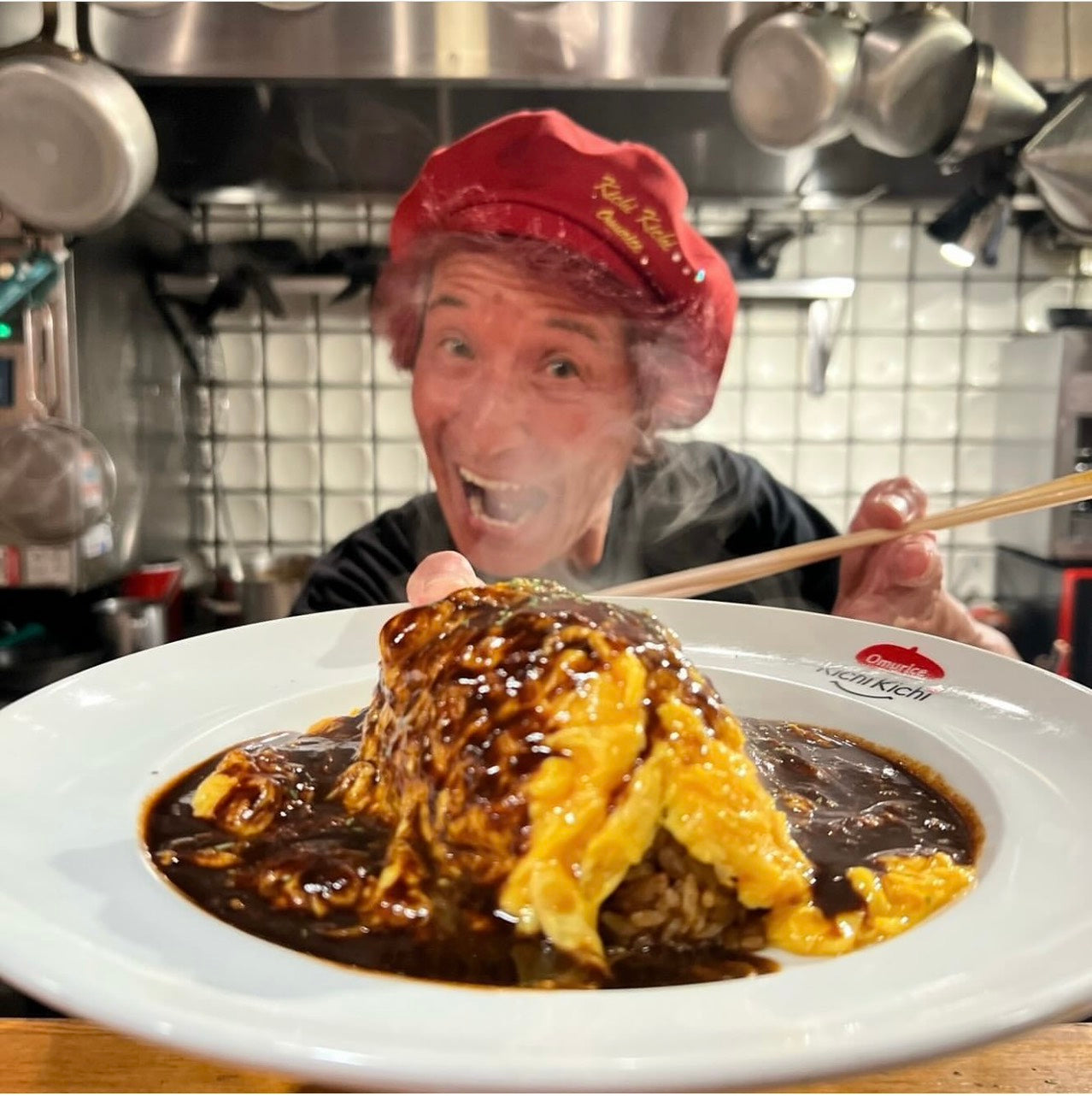 Kichi Kichi Omurice Show Cooking - BRESCIA