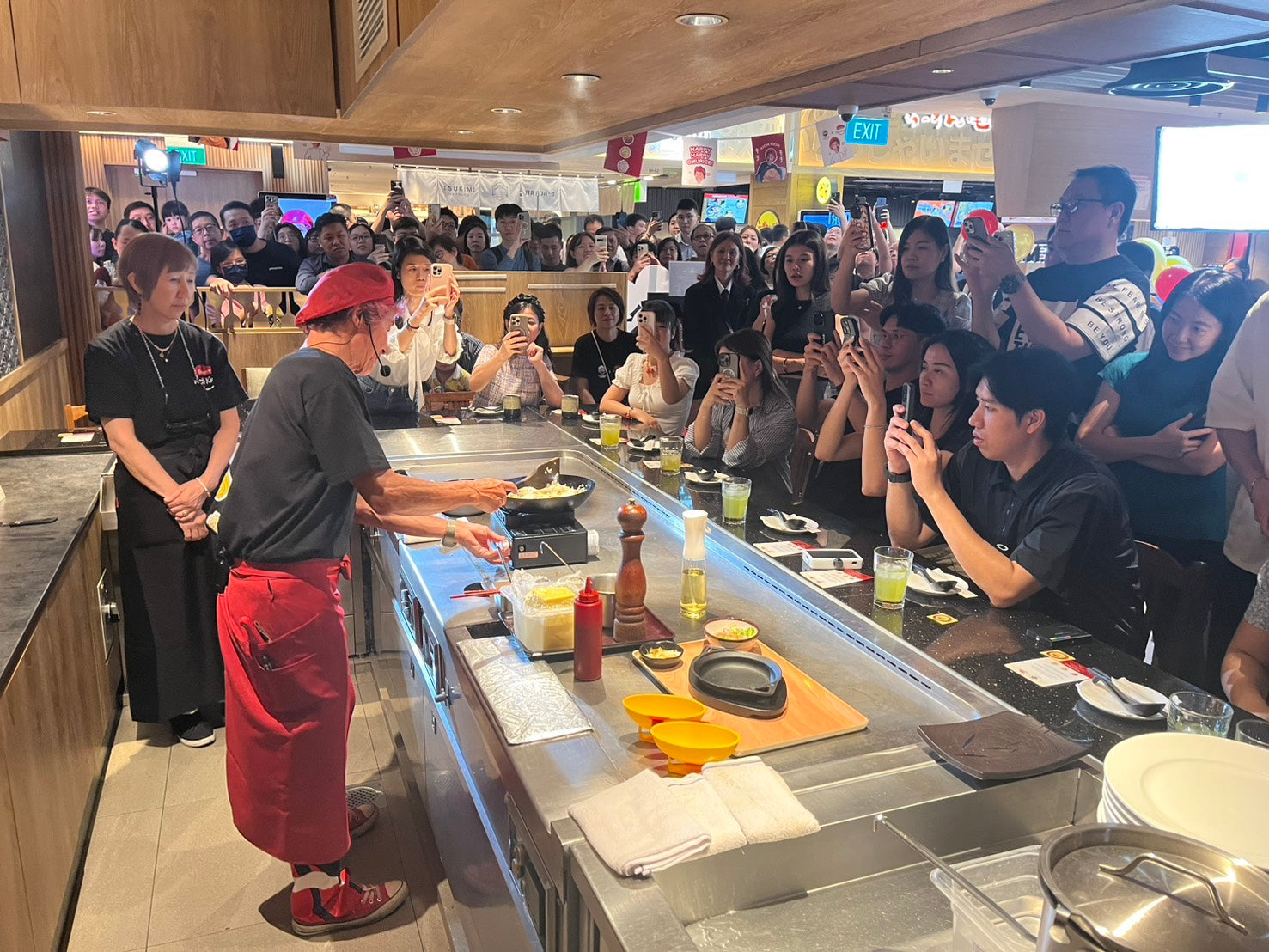 Kichi Kichi Omurice Show Cooking - ROMA