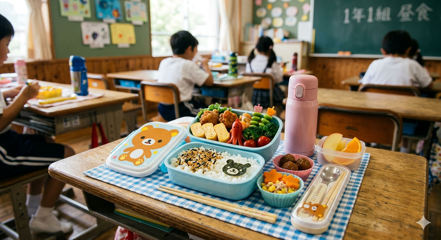 OBENTO PER LA SCUOLA GIAPPONESE
